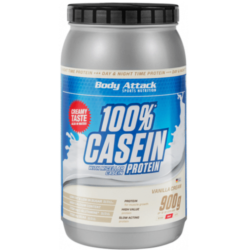 Body Attack 100% casein protein - 900g