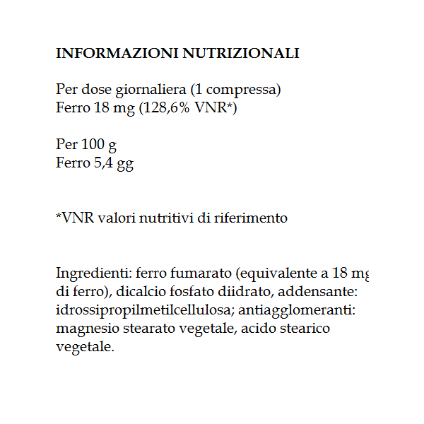 FERRO A RILASCIO PROLUNGATO 100 CPR INTEGRATORE - immagine 2