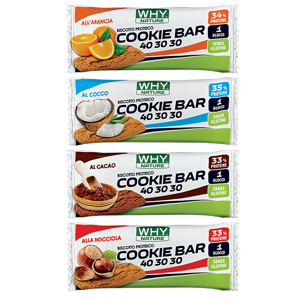 COOKIE BAR 40-30-30 21G COCCO WHY NATURE