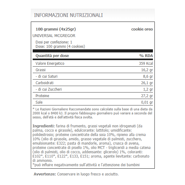 BLACK COOKIES TOTAL CHOC BLACK 100G - immagine 2