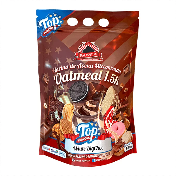 Max Protein Oatmeal Top Flavors - 1500g
