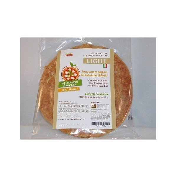 Base Pizza Focaccia Light - 5x200g